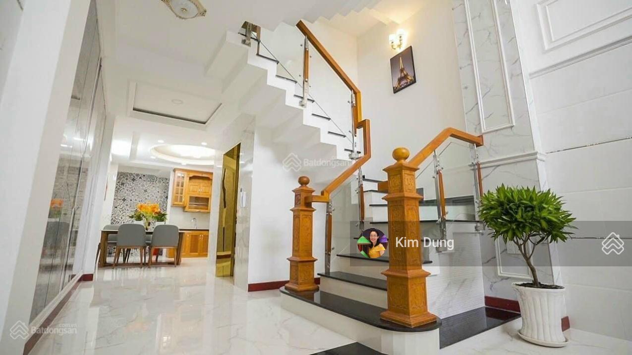 Bán nhà đường Lê Văn Thọ, Phường 9 , gò Vấp DT 4 x 16.5m,Hẻm 8m thông tiện ở, kinh doanh, giá 6,8tỷ